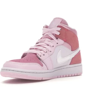 Jordan 1 Mid Digital Pink